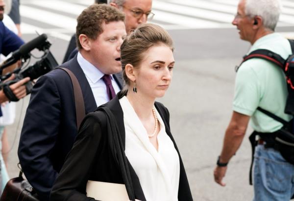 Morgan pleaded guilty to helping her husband steal more than 100,000 bitcoin from a Hong Kong-ba<em></em>sed cryptocurrency exchange.