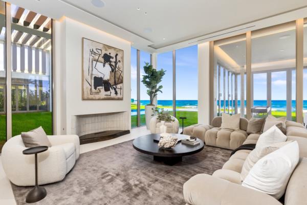 The living area. 