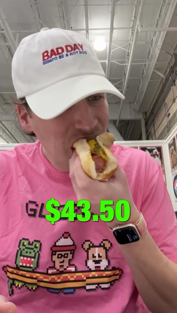 Kinsley said he lost more than 4 pounds by eating 29 hot dogs over seven days.