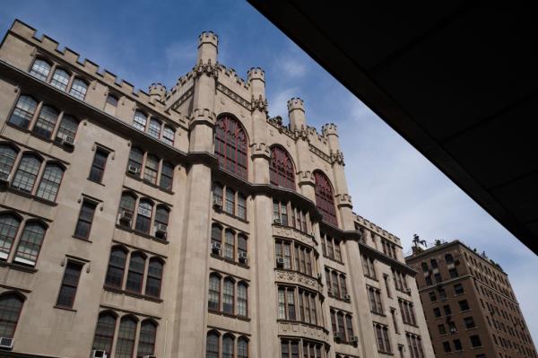 A view of Hunter College.