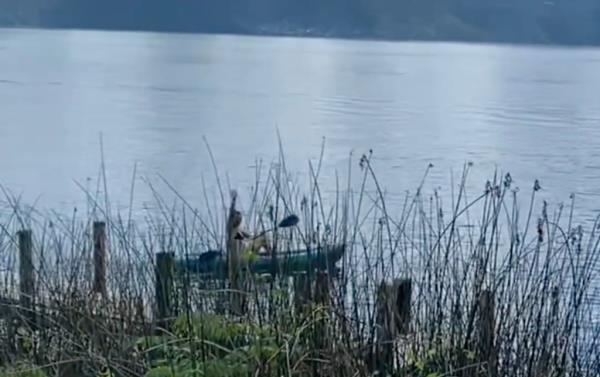 Nancy Ng on kayak