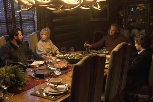  Cole Hauser Kelly Reilly and  Kevin Costner in 