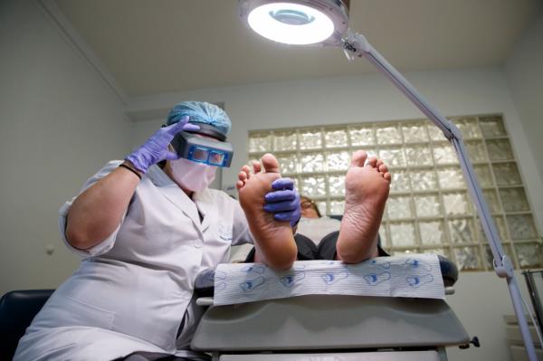 medical pedicure
