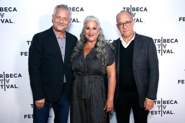 Kevin Bright, Marta Kauffman and David Crane at the 2019 Tribeca TV Festival