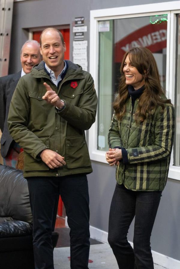 William, Prince of Wales and Catherine, Princess of Wales, known as the Duke and Duchess of Rothesay when in Scotland.