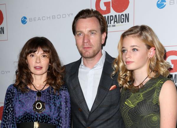 Clara and Ewan McGregor 