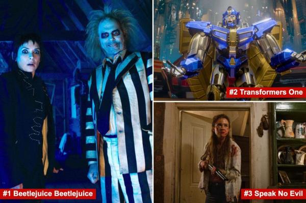 《Beetlejuice》周末票房三连冠