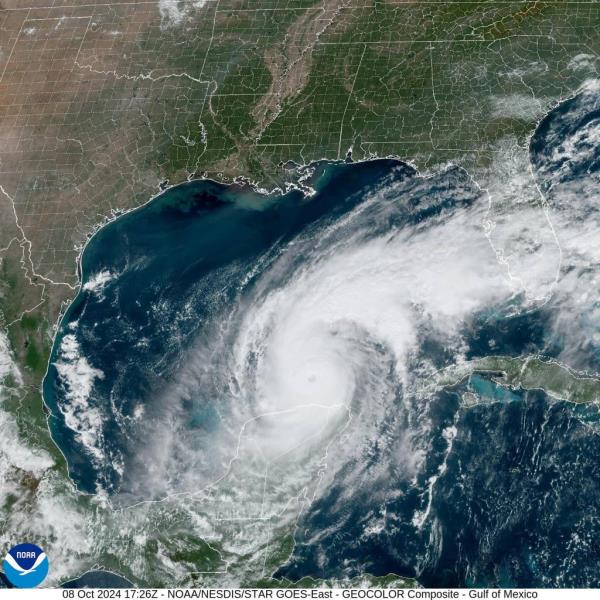 Hurricane Milton strengthened to a Category 5 storm again on Tuesday afternoon after waning