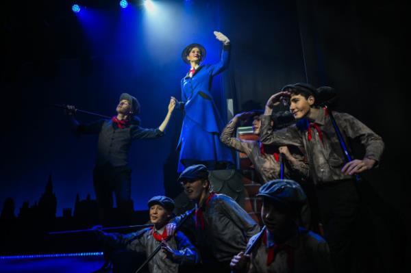 The cast of Sandringham College’s school production of Mary Poppins.