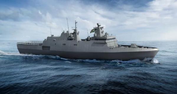 Brazil names the first Tamandare-class frigate