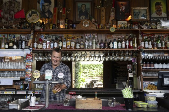Owner of the Fitzroy pub, The Standard, Paul O’Bree is worried a<em></em>bout co<em></em>nfusion when luxury hotel The StandardX opens on the same street. 