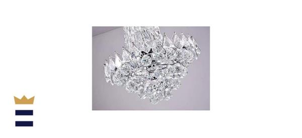 Maxax Six Light Modern Crystal Chandelier